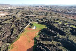 Black Desert 5th Fairway Aerial